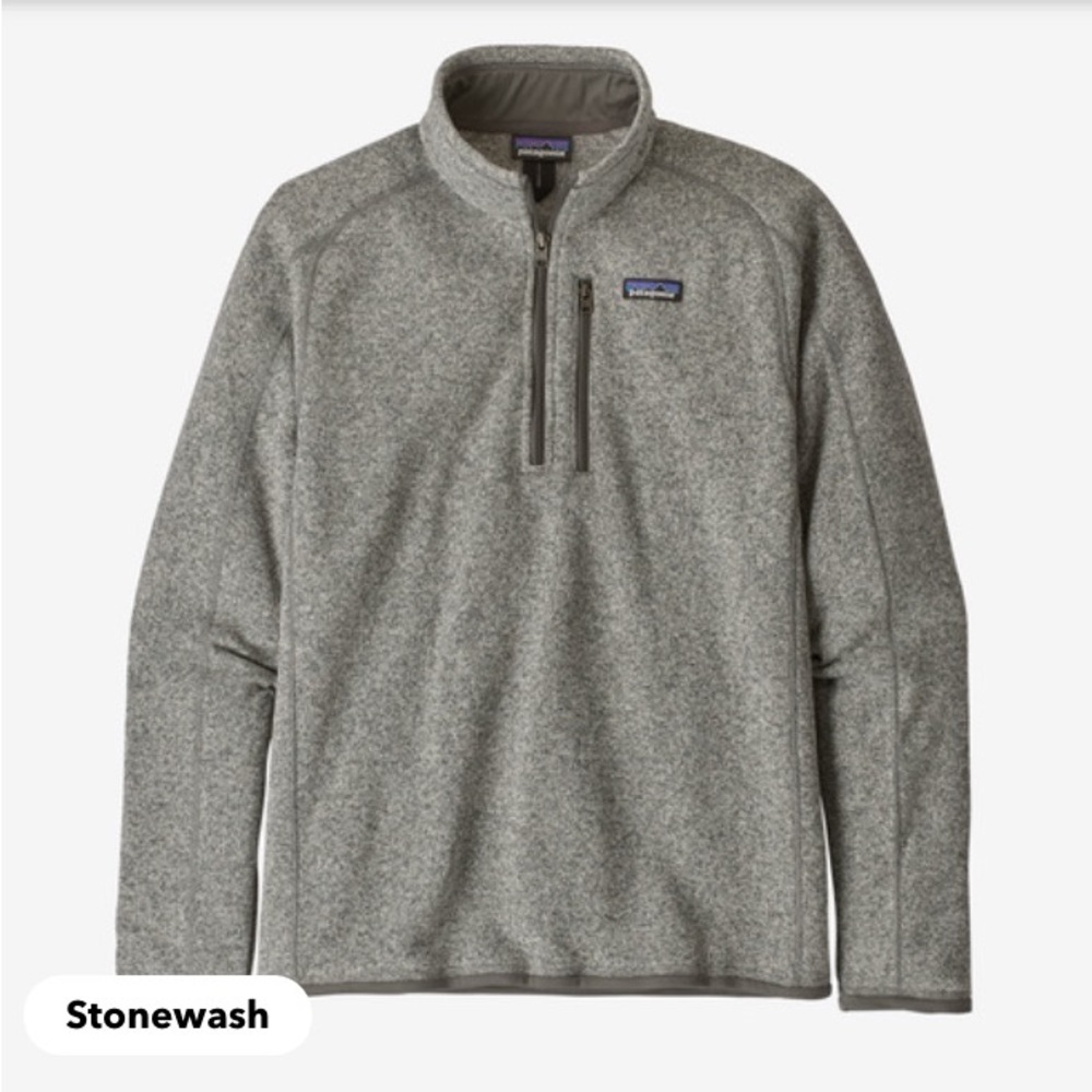 Patagonia Quarter Zip Stonewash